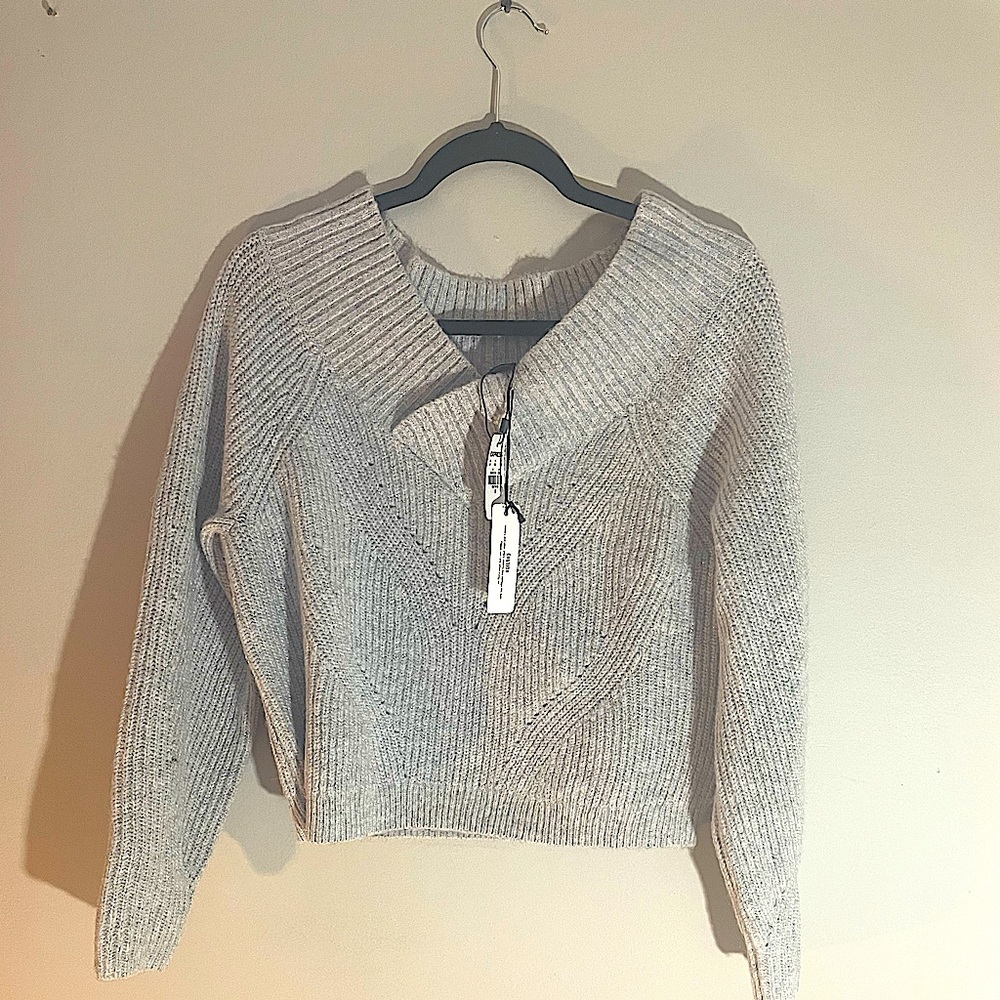 The sweater accentuates every body type and falls in all the right places.